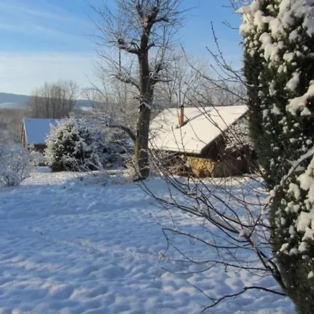 Semesterbostad Blockhaus In Gajwka Mit Kaminofen Mirsk