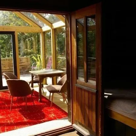 Semesterbostad Blockhaus In Gajwka Mit Kaminofen